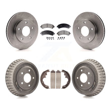 Load image into Gallery viewer, Front Rear Disc Brake Rotors Ceramic Pad Drum Kit For Chevrolet Blazer GMC Jimmy