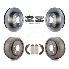 Charger l'image dans la galerie, Front Rear Disc Brake Rotors Ceramic Pads And Drum Kit For Jeep TJ