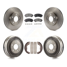 Charger l'image dans la galerie, Front Rear Disc Brake Rotors Ceramic Pads And Drum Kit For Pontiac Aztek