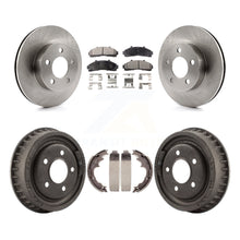 Charger l&#39;image dans la galerie, Front Rear Brake Rotors Ceramic Pad &amp; Drum Kit For Ford Ranger Mazda B3000 B4000