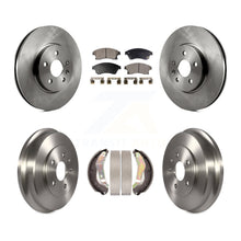 Load image into Gallery viewer, [Front+Rear] 2013-2014 Chevrolet Sonic RS Premium OE Brake Rotor Drum Kit &amp; Ceramic Pads For Max Braking