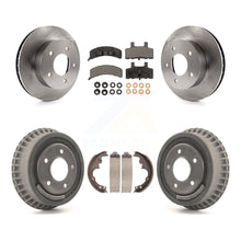 Load image into Gallery viewer, Front Rear Brake Rotor Ceramic Pad &amp; Drum Kit For Chevrolet Astro GMC Safari AWD