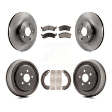 Load image into Gallery viewer, Front Rear Disc Brake Rotors Ceramic Pads And Drum Kit For Chevrolet Cavalier