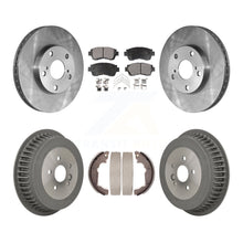 Load image into Gallery viewer, [Front+Rear] 1998-2003 Toyota Sienna Premium OE Brake Rotor Drum Kit &amp; Ceramic Pads For Max Braking