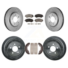 Load image into Gallery viewer, Front Rear Brake Rotor Ceramic Pad And Drum Kit For Dodge Grand Caravan Chrysler