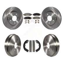 Load image into Gallery viewer, Front Rear Disc Brake Rotor Ceramic Pad Drum Kit For Nissan NV200 Chevrolet City