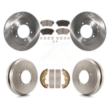 Charger l'image dans la galerie, Front Rear Disc Brake Rotors Ceramic Pads And Drum Kit For Suzuki XL-7