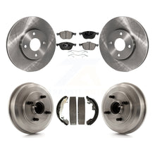 Load image into Gallery viewer, Front Rear Disc Brake Rotors Ceramic Pads And Drum Kit For Ford Focus