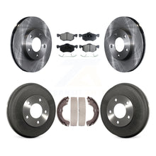 Load image into Gallery viewer, Front Rear Disc Brake Rotor Ceramic Pad &amp; Drum Kit For Ford Escape Mazda Tribute