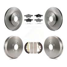 Load image into Gallery viewer, Front Rear Disc Brake Rotor Ceramic Pad Drum Kit For Ford Escape Mercury Mariner