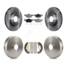 Charger l'image dans la galerie, Front Rear Disc Brake Rotor Ceramic Pad Drum Kit For Ford Escape Mercury Mariner