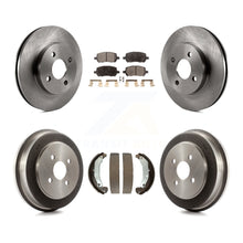 Load image into Gallery viewer, Front Rear Disc Brake Rotor Ceramic Pad Drum Kit For Chevrolet Cobalt Saturn Ion