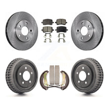 Load image into Gallery viewer, Front Rear Disc Brake Rotors Ceramic Pads And Drum Kit For Chevrolet Malibu