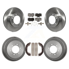 Load image into Gallery viewer, Front Rear Disc Brake Rotors Ceramic Pads And Drum Kit For Toyota 4Runner