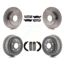 Load image into Gallery viewer, Front Rear Disc Brake Rotors Ceramic Pads And Drum Kit For GMC Jimmy