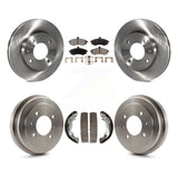 Kit de tambour de tampon en céramique de Rotor de frein avant et arrière pour les freins arrière de Hyundai Elantra 