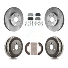 Charger l&#39;image dans la galerie, Kit de tampons et de tambour en céramique pour Rotor de frein avant et arrière, pour Toyota Solara 2,2 l de 1999 à 2001 