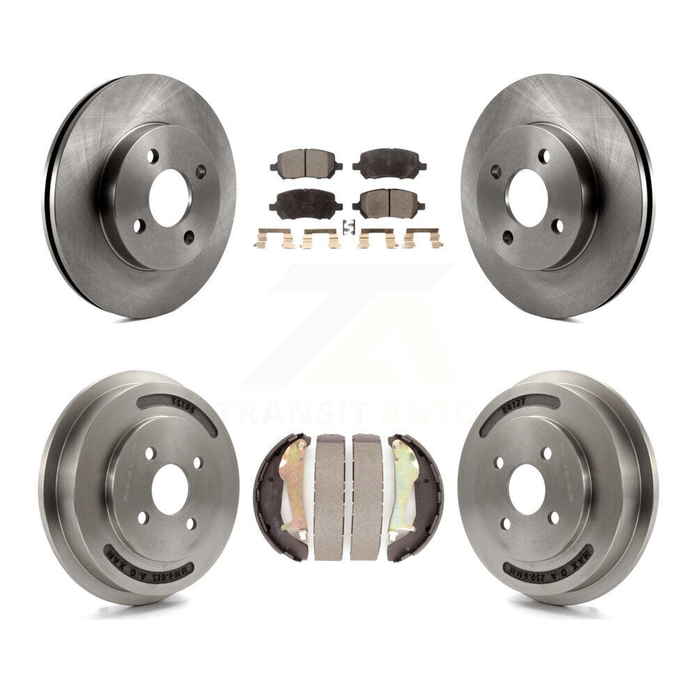 Kit de tambour de frein à disque avant et arrière, Rotor en céramique, pour Chevrolet Cobalt Pontiac G5 
