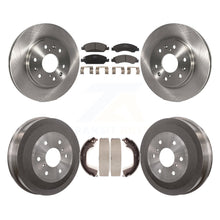 Load image into Gallery viewer, Front Rear Brake Rotor Ceramic Pad And Drum Kit For Chevrolet Silverado 1500 GMC