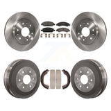 Kit de plaquettes et de tambour en céramique, Rotor de frein avant et arrière, pour Chevrolet Silverado 1500 GMC 