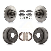 Load image into Gallery viewer, Front Rear Disc Brake Rotor Hub Assembly Ceramic Pad And Drum Kit For Ford F-150