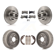 Load image into Gallery viewer, Front Rear Brake Rotor Ceramic Pad &amp; Drum Kit For Chevrolet S10 GMC Sonoma Jimmy