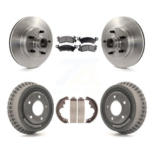 Load image into Gallery viewer, Front Rear Disc Brake Rotors Ceramic Pad Drum Kit For Chevrolet Astro GMC Safari