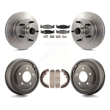 Load image into Gallery viewer, Front Rear Brake Rotor Ceramic Pad Drum Kit For Ford E-150 Econoline 2-Wheel ABS