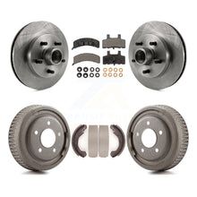 Charger l'image dans la galerie, Front Rear Disc Brake Rotors Hub Assembly Ceramic Pad And Drum Kit For GMC Yukon