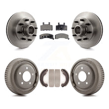 Load image into Gallery viewer, Front Rear Brake Rotor Ceramic Pad Drum Kit For GMC Yukon RWD with DIESEL engine