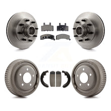 Charger l'image dans la galerie, Front Rear Disc Brake Rotor Ceramic Pad &amp; Drum Kit For GMC Yukon Chevrolet C1500