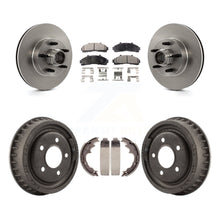 Charger l'image dans la galerie, Front Rear Disc Brake Rotors Hub Assembly Ceramic Pad &amp; Drum Kit For Ford Ranger