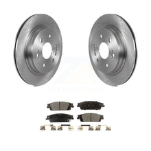 Charger l&#39;image dans la galerie, Rear Disc Brake Rotor Ceramic Pad Kit For Chevrolet Silverado 1500 LD GMC Sierra