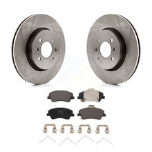 Load image into Gallery viewer, Front Disc Brake Rotors And Ceramic Pads Kit For Hyundai Accent Kia Rio