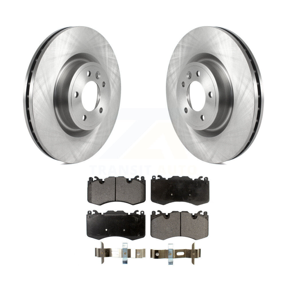 Front Disc Brake Rotors And Ceramic Pads Kit For Land Rover Range Sport