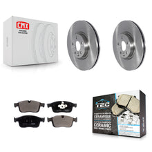 Charger l'image dans la galerie, Front Disc Brake Rotors And Ceramic Pads Kit For Volvo XC60