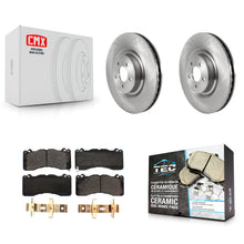 Charger l'image dans la galerie, Front Disc Brake Rotors And Ceramic Pads Kit For Ford Mustang