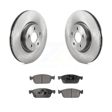 Load image into Gallery viewer, Front Disc Brake Rotors And Ceramic Pads Kit For Ford Transit Connect