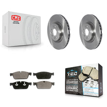 Charger l'image dans la galerie, [Front] 2017 Mercedes-Benz GLS350d Premium OE Brake Rotors &amp; Ceramic Pads Kit For Max Braking