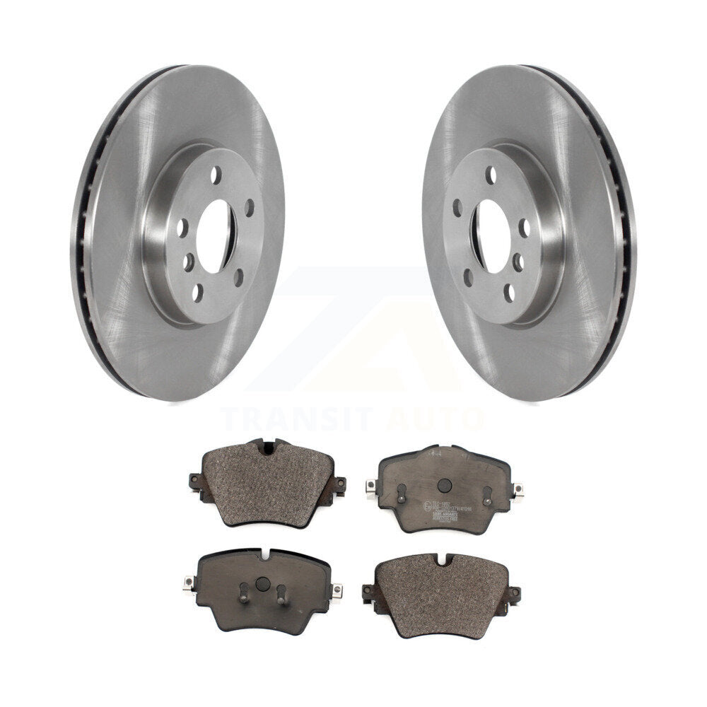 Front Disc Brake Rotors And Ceramic Pads Kit For Mini Cooper Countryman Clubman