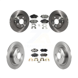 Front Rear Disc Brake Rotors And Ceramic Pads Kit For Mini Cooper