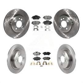 Front Rear Disc Brake Rotors And Ceramic Pads Kit For Mini Cooper