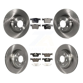 Front Rear Disc Brake Rotors And Ceramic Pads Kit For BMW 328i xDrive