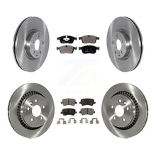 Load image into Gallery viewer, Front Rear Disc Brake Rotors And Ceramic Pads Kit For Volvo XC60