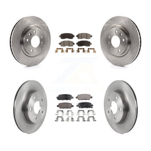 Load image into Gallery viewer, Front Rear Disc Brake Rotors And Ceramic Pads Kit For Nissan LEAF