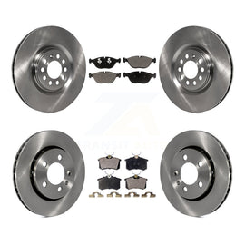 [Front+Rear] 2006 Audi TT Quattro 3.2L Premium OE Brake Rotors & Ceramic Pads Kit For Max Braking