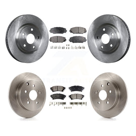 [Front+Rear] 2016-2020 Toyota Mirai Premium OE Brake Rotors & Ceramic Pads Kit For Max Braking