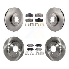 Charger l'image dans la galerie, Front Rear Disc Brake Rotors And Ceramic Pads Kit For Kia Soul EV