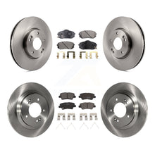 Charger l&#39;image dans la galerie, Front Rear Brake Rotors Ceramic Pad Kit For Kia Soul EV From Chassis VIN #160921