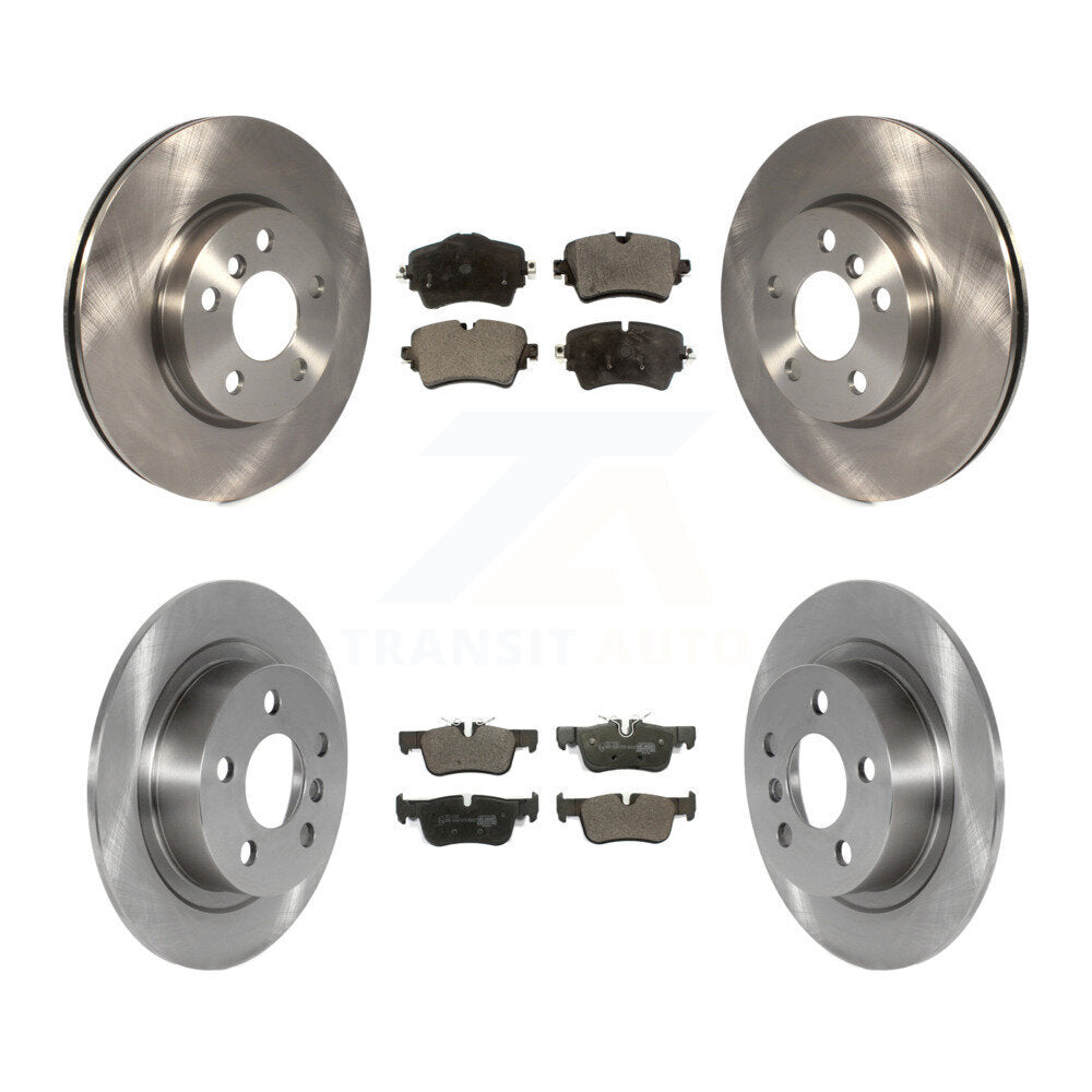 Front Rear Disc Brake Rotors And Ceramic Pads Kit For Mini Cooper Clubman